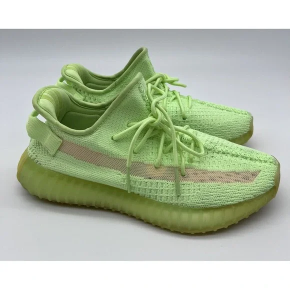 adidas gazelle silver green womens Yeezy 350 v2 'Glow' Size 9.5 – the basement main image 0